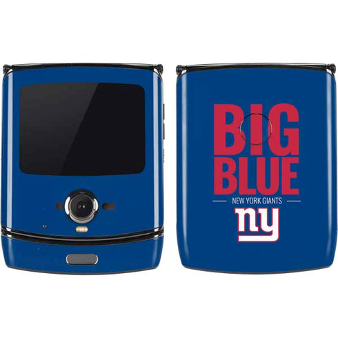 NFL New York Giants Team Motto Motorola RAZR Skin