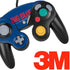 NFL New York Giants Team Motto Nintendo GameCube Controller Skin