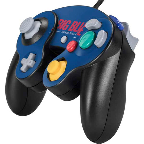 NFL New York Giants Team Motto Nintendo GameCube Controller Skin