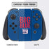 NFL New York Giants Team Motto Nintendo Switch Bundle Skin
