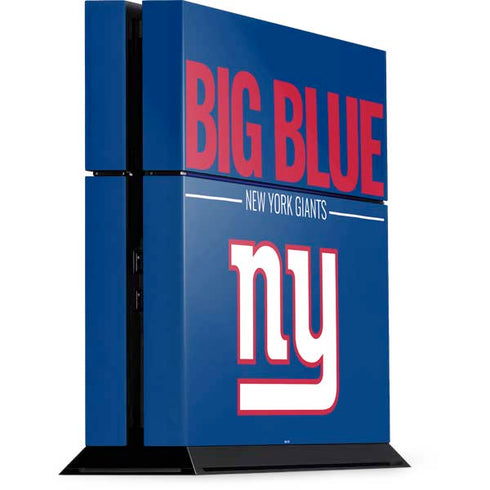 NFL New York Giants Team Motto PS4 Console Skin