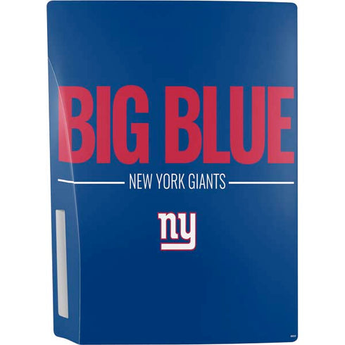 NFL New York Giants Team Motto PS5 Console Skin