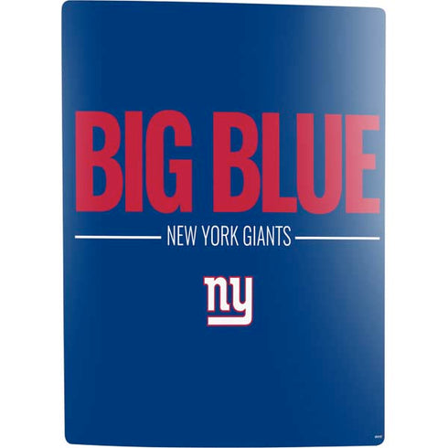 NFL New York Giants Team Motto PS5 Digital Edition Bundle Skin