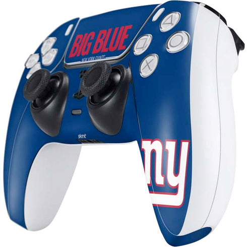 NFL New York Giants Team Motto PS5 Controller Skin
