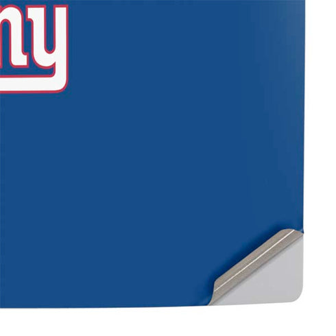 NFL New York Giants Team Motto PS5 Slim Digital Edition Console Skin