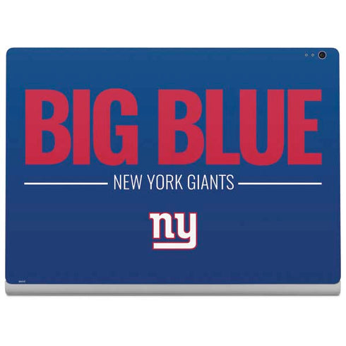 NFL New York Giants Team Motto Surface Book 2 13.5in Skin