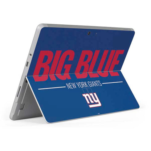 NFL New York Giants Team Motto Surface Go Skin