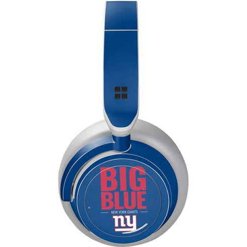NFL New York Giants Team Motto Surface Headphones Skin