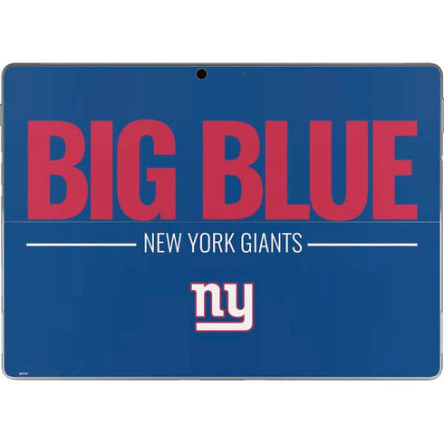 NFL New York Giants Team Motto Surface Pro 8 Skin
