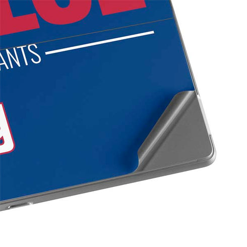 NFL New York Giants Team Motto Surface Pro 8 Skin