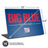 NFL New York Giants Team Motto Universal Laptop 16in (13 x 9.4in) Skin