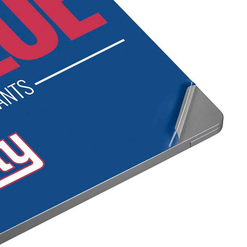 NFL New York Giants Team Motto Universal Laptop 18in (14.6 x 10.6in) Skin