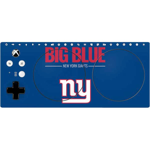 NFL New York Giants Team Motto Xbox Adaptive Controller Skin