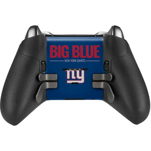 NFL New York Giants Team Motto Xbox Elite Wireless Controller Series 2 Skin