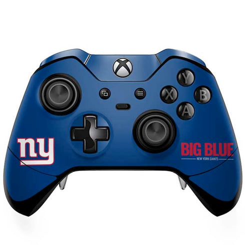 NFL New York Giants Team Motto Xbox One Elite Controller Skin