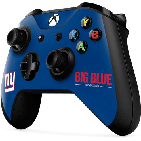 NFL New York Giants Team Motto Xbox One X Controller Skin