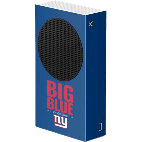 NFL New York Giants Team Motto Xbox Series S Console Skin