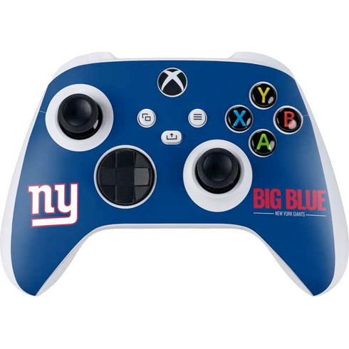 NFL New York Giants Team Motto Xbox Series S Controller Skin