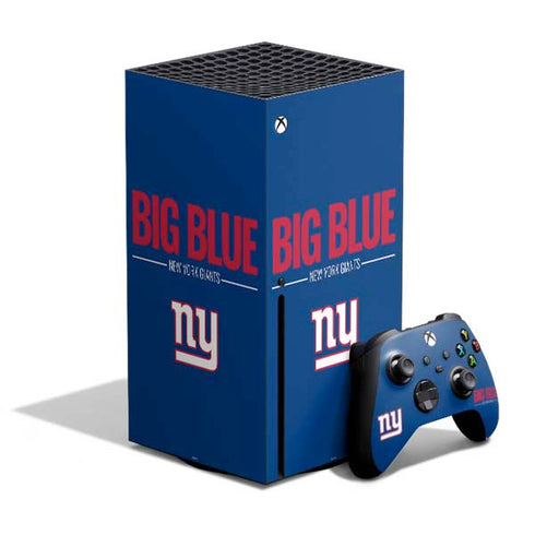 NFL New York Giants Team Motto Xbox Series X Bundle Skin