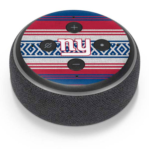NFL New York Giants Trailblazer Amazon Echo Dot Skin
