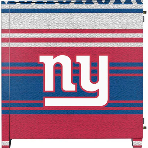 NFL New York Giants Trailblazer Corsair 4000D Tempered Glass Mid-Tower ATX Case Skin