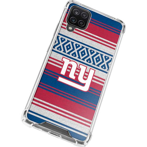 NFL New York Giants Trailblazer Galaxy A12 Clear Case