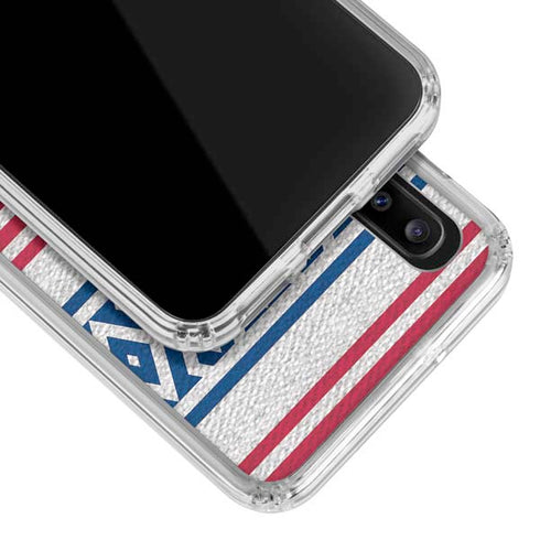 NFL New York Giants Trailblazer Galaxy A20 Clear Case