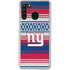 NFL New York Giants Trailblazer Galaxy A21 Clear Case