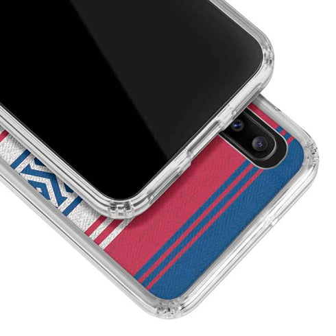 NFL New York Giants Trailblazer Galaxy A30 Clear Case