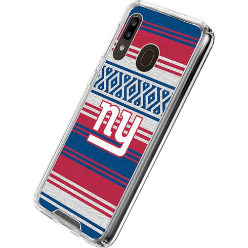 NFL New York Giants Trailblazer Galaxy A30 Clear Case