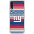 NFL New York Giants Trailblazer Galaxy A50 Clear Case