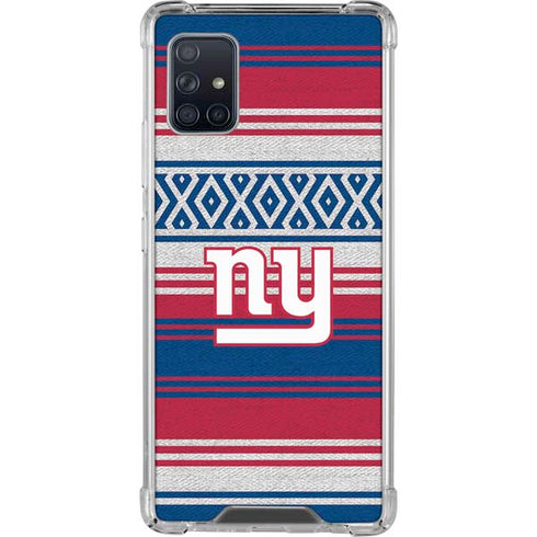 NFL New York Giants Trailblazer Galaxy A51 5G Clear Case