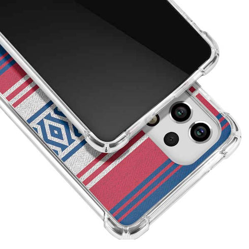 NFL New York Giants Trailblazer Galaxy A53 5G Clear Case
