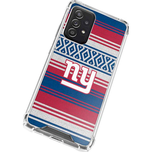 NFL New York Giants Trailblazer Galaxy A72 5G Clear Case