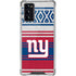 NFL New York Giants Trailblazer Galaxy Note20 5G Clear Case