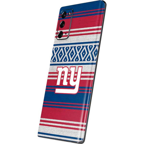 NFL New York Giants Trailblazer Galaxy Note20 5G Skin