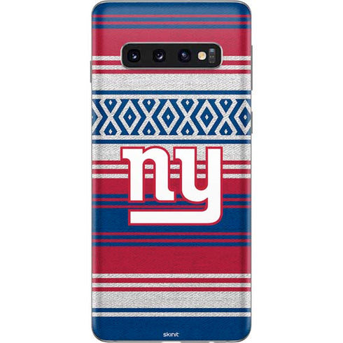 NFL New York Giants Trailblazer Galaxy S10 Skin