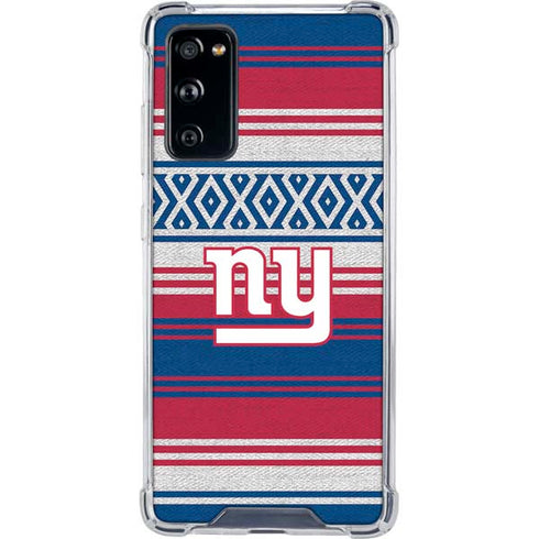 NFL New York Giants Trailblazer Galaxy S20 FE Clear Case