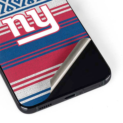 NFL New York Giants Trailblazer Galaxy S22 Skin