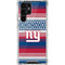 NFL New York Giants Trailblazer Galaxy S22 Ultra Clear Case