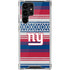 NFL New York Giants Trailblazer Galaxy S22 Ultra Clear Case
