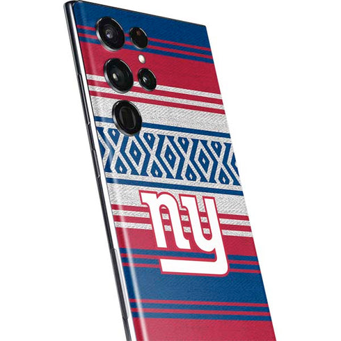 NFL New York Giants Trailblazer Galaxy S22 Ultra Skin