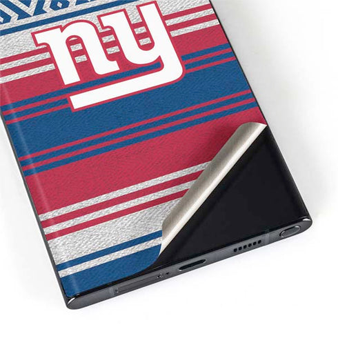 NFL New York Giants Trailblazer Galaxy S22 Ultra Skin