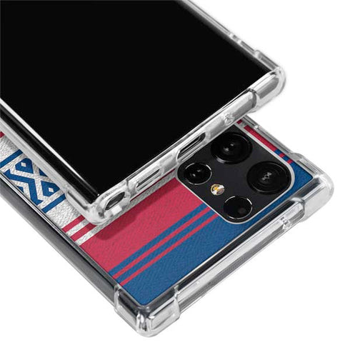 NFL New York Giants Trailblazer Galaxy S24 Ultra Clear Case