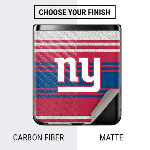 NFL New York Giants Trailblazer Galaxy Z Flip Skin