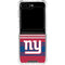 NFL New York Giants Trailblazer Galaxy Z Flip5 5G Clear Case