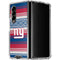 NFL New York Giants Trailblazer Galaxy Z Fold4 5G Clear Case