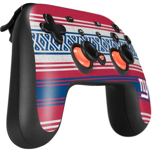 NFL New York Giants Trailblazer Google Stadia Controller Skin