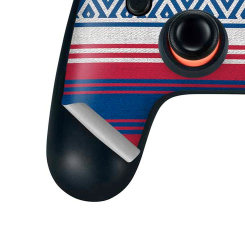 NFL New York Giants Trailblazer Google Stadia Controller Skin
