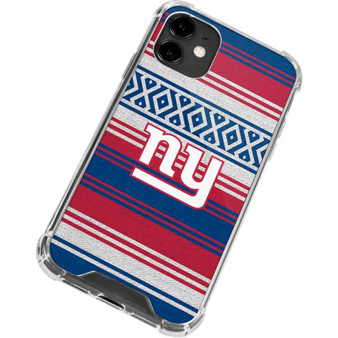 NFL New York Giants Trailblazer iPhone 12 Clear Case